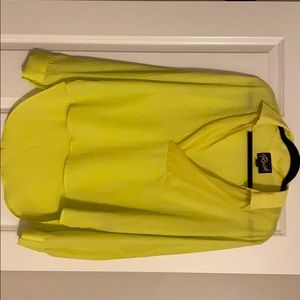 Neon yellow blouse.  Never worn but no tags